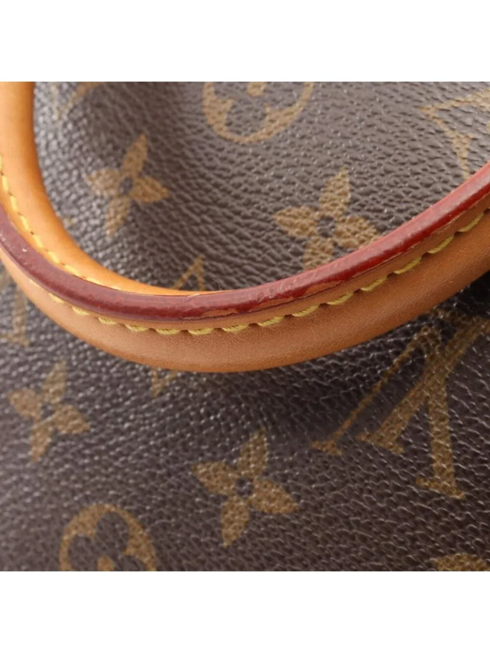 Louis Vuitton Handbag Speedy 35 Canvas Leather